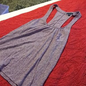 Purple pocketed tank